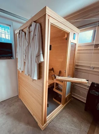 Sauna installation in Noe Valley garage conversion