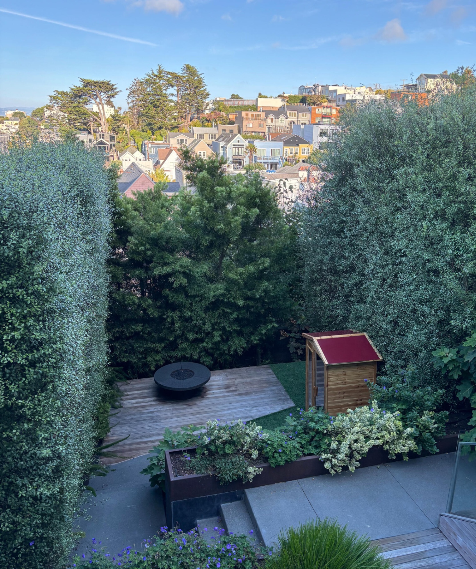 Finnish dry sauna rental in Bay Area home