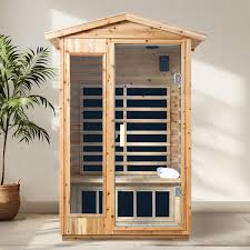 SF Sauna delivery crew with sauna unit